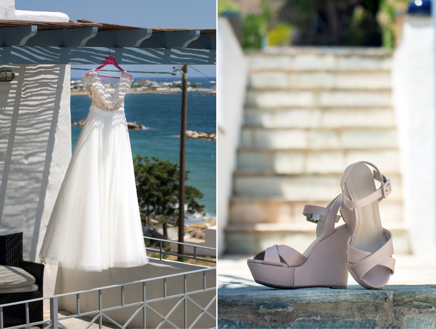 skyros sporades greece summer bridal shoes bride wedding dress weddingskyros wedding
