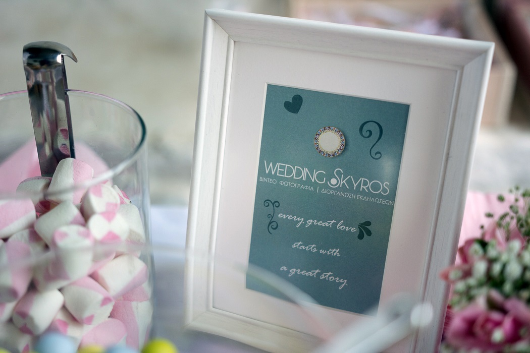 wedding skyros candy bar decoration sweets weddingskyros